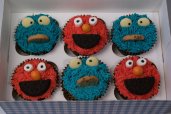 Elmo and Cookie monster